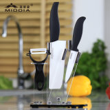 Zirconia Ceramic Chef/Utility/Hunting Knives with Peeler