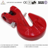 G80 Clevis Shortening Grab Hook with Wings and Cotter Pin