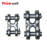 Rigging Hardware Forged Galvanized Steel Twin Link Clevis