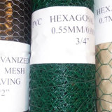 PVC-Coated Hexagonal Wire Netting 3/8'' to 2'' Used for Fencing
