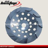Stone and Concrete Grinding Wheel with Rhombus Segments
