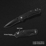Survival Knife with Anodized Aluminum Handle (#31003)