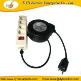 Wholesale Durable Spring Extension Retractable Power Cable Reel with Germany Plug