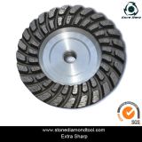 125mm Aluminum Diamond Grinding Cup Wheel for Granite