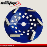6 Diamond Grinding Segments Cup Wheel for Concrete Dry Grinding