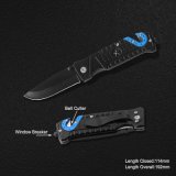 Survival Knife with Anodized Aluminum Handle (#31000)
