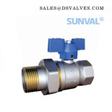 Butterfly Handle Brass Ball Valve with Union