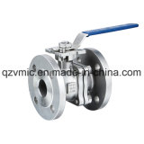 DIN Flanged Anti-Static&Fire-Safe 2-Piece Full Port Pn40 Flange Investment Casted Ball Valve with Direct Mounting Pad Ball Valve Manufacturer/Factory