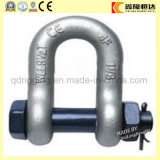 High Tensile Steel Us Type Drop Forged Chain Shackle