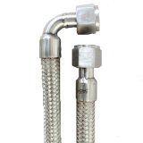 90º C Elbow Angle Stainless Steel Flexible Metal Hose (304 316L)