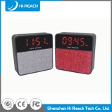 Customized Color Wireless Portable Bluetooth Speaker with Clock Function
