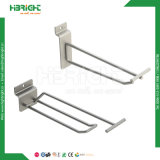 Metal Hook with Transparent Plastic Price Tag