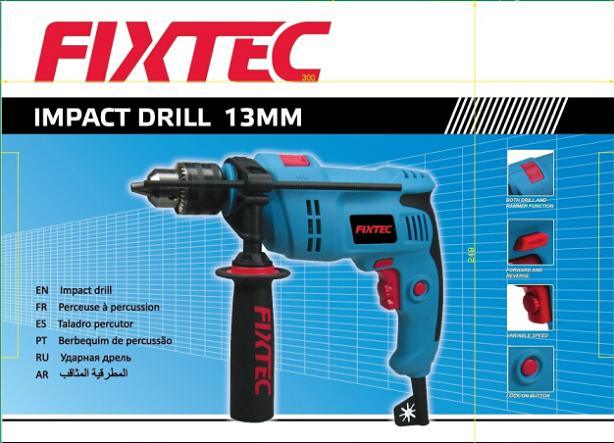 Fixtec Cheapest Powertools 600W 13mm Hammer Impact Drill (FID60001)