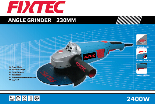 Fixtec 2400W 230mm Electric Angle Grinder of Electric Tool