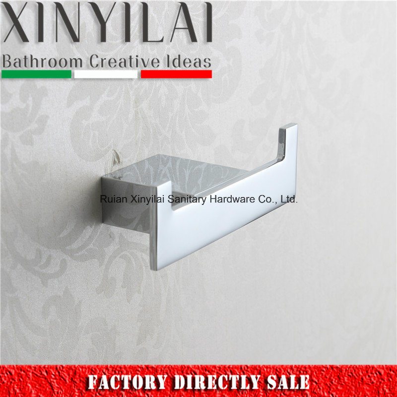 Chrome Silver Color Robe Hook for Bath Accessory