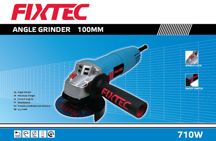 Fixtec 710W 100mm Angle Grinder of Power Tools