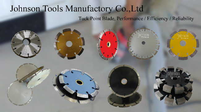 125mm Tuck Point Blade with Protection Teeth for Deep Sawing