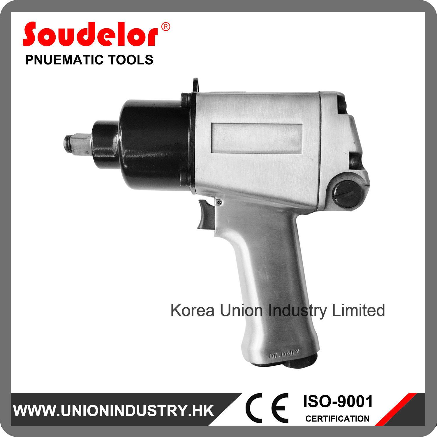 Hevay Weight 1/2'' Power Pneumatic Impact Tools Ui-1005