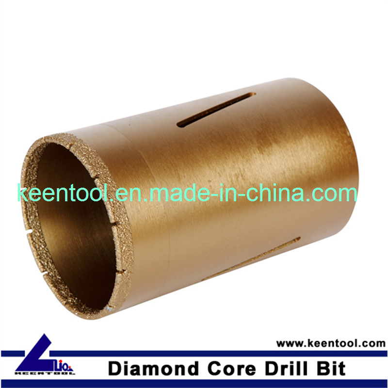 Vacuum Brazed Diamond Core Drill Bits