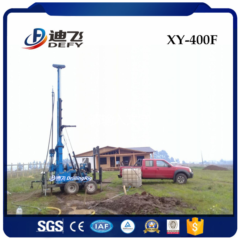 400m Depth Xy-400f Diamond Core Drill Rig for Sale