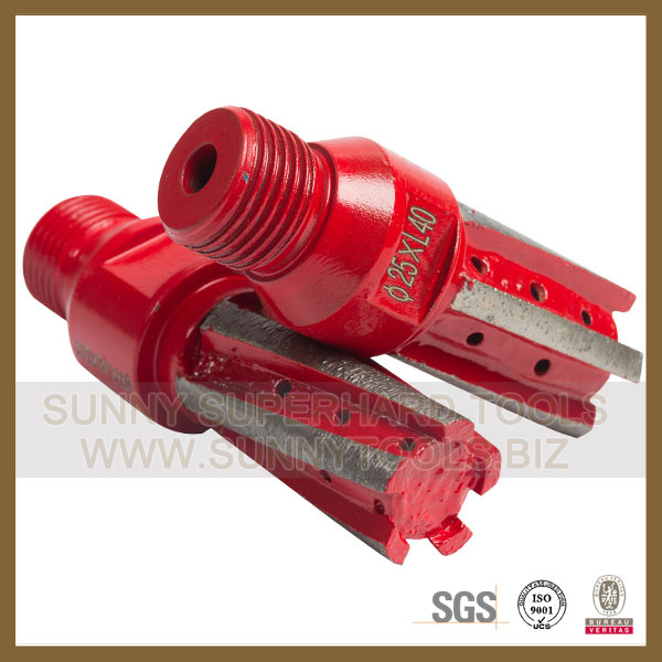 Segmented Diamond Finger Bits Core Drill for CNC Machine