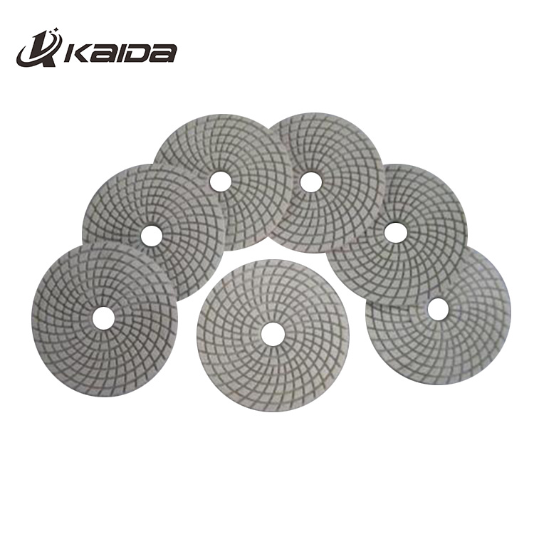 High Quality 17 Inch Floor Wet Diamond Concrete Polishing Pads