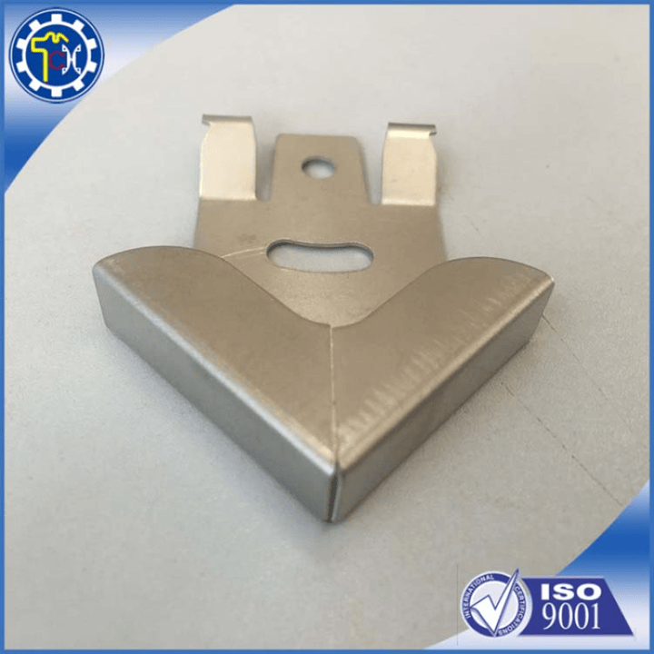 Zinc Plated Metal L Shape Hardware Angle Corner Brackets for Housing Usage