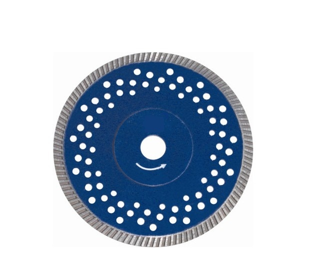 Turbo Segment Diamond Saw Blade with Flange&Silent Holes (JL-TDBFS)