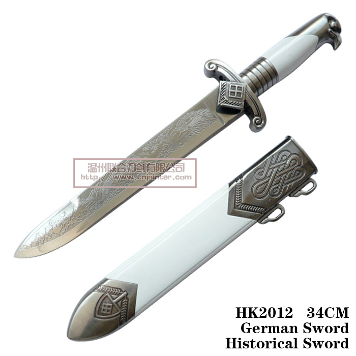 Eagle Head Historical Dagger Knight Dagger Home Decoration 34cm HK2012