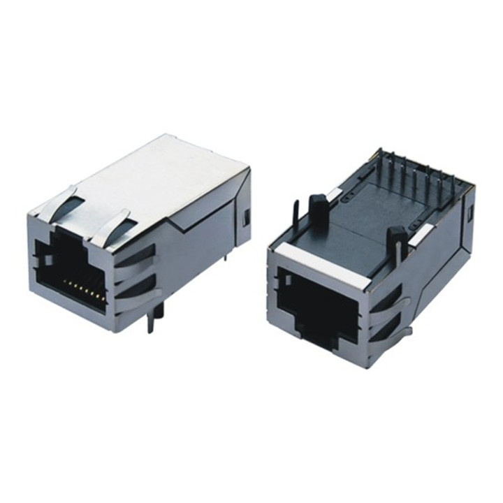 OEM ODM RJ45 Connector Poe Power Jack 1X1 Port