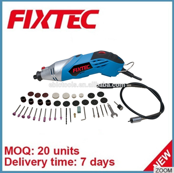 Fixtec Power Tool 170W Mini Portable Grinder Machine Die Grinder