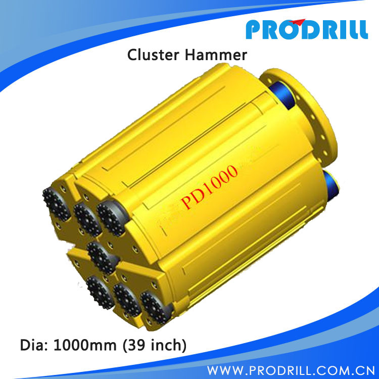 Cluster Hammer Reverse Circulation Hammer