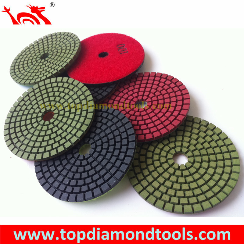 7-Step Resin Wet Polishing Pad/Diamond Polishing Tools