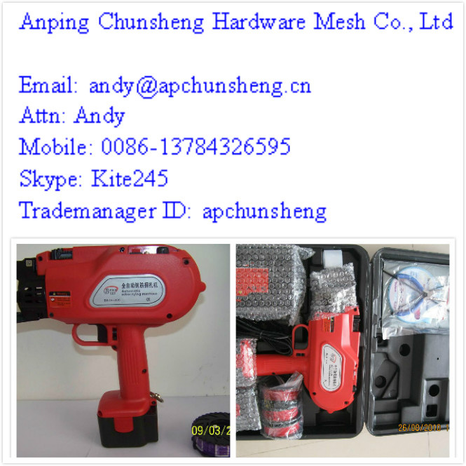 Steel Bar Tying Portable Electric Rebar Tying Machine