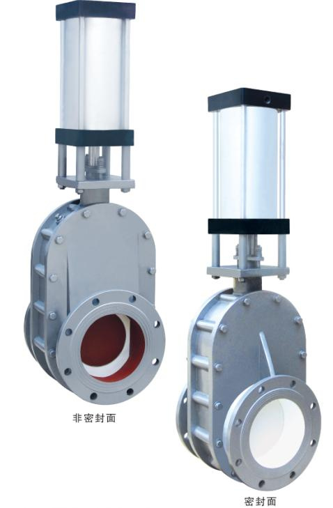 Pneumatic Double Disc Ceramic Gate Valve