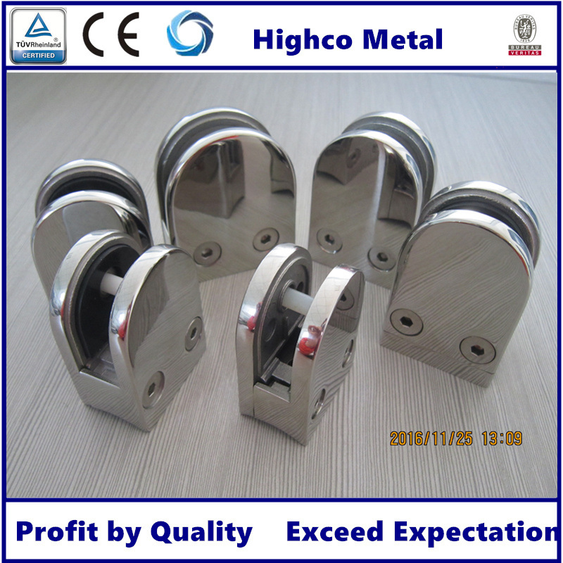Glass Clamp for Stainless Steel Handrail and Balustrade