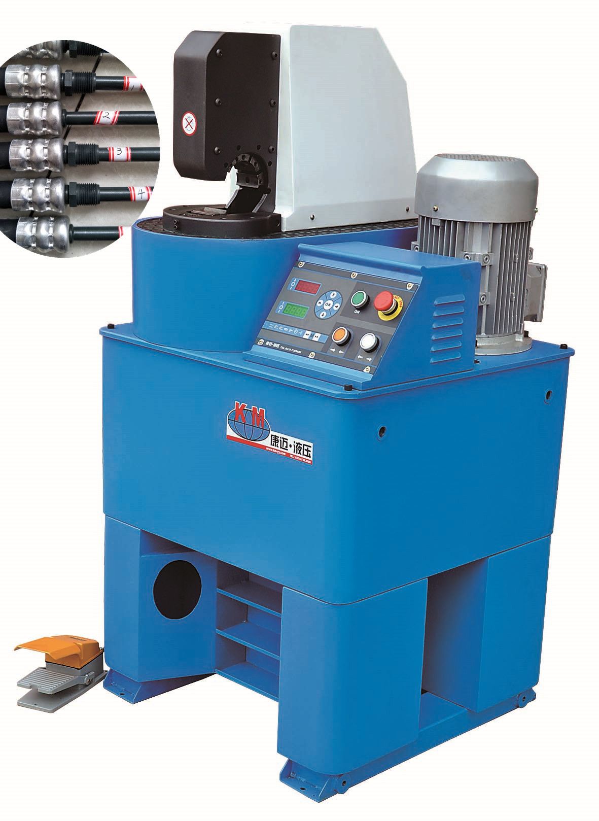 High-Performance Hydraulic Flexible Hose Brake Hose Power Steering Hose Press Machine Km-85A-32