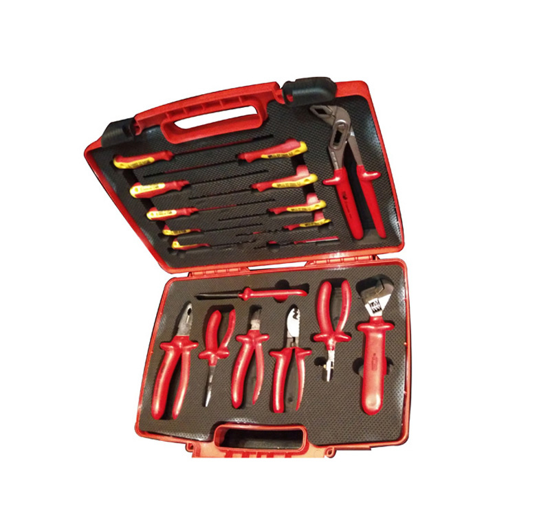 18 Pieces Set Insulated VDE Electrical Tools Set