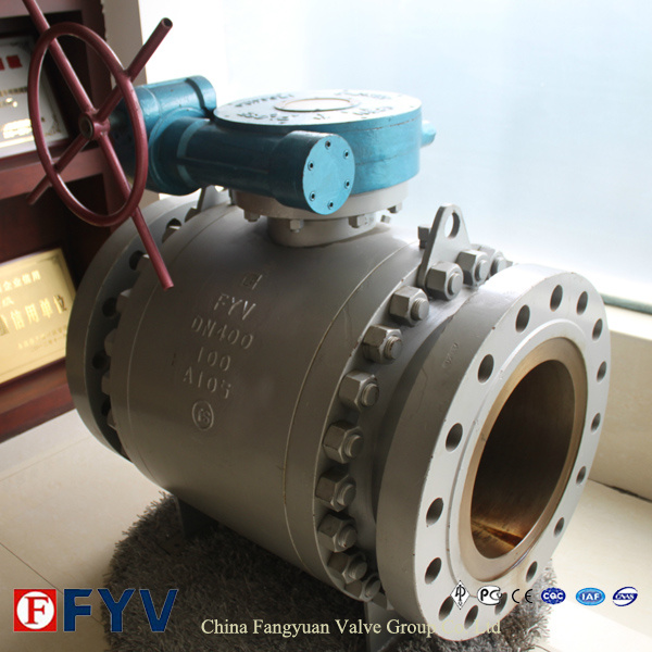 API 6D Full Bore Forged Steel Trunnion Ball Valves