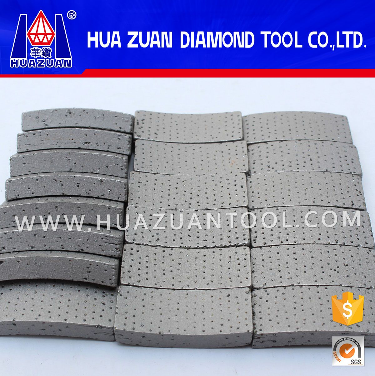 Arix Diamond Segment for Core Drill Bit Cutting Concrete Stone