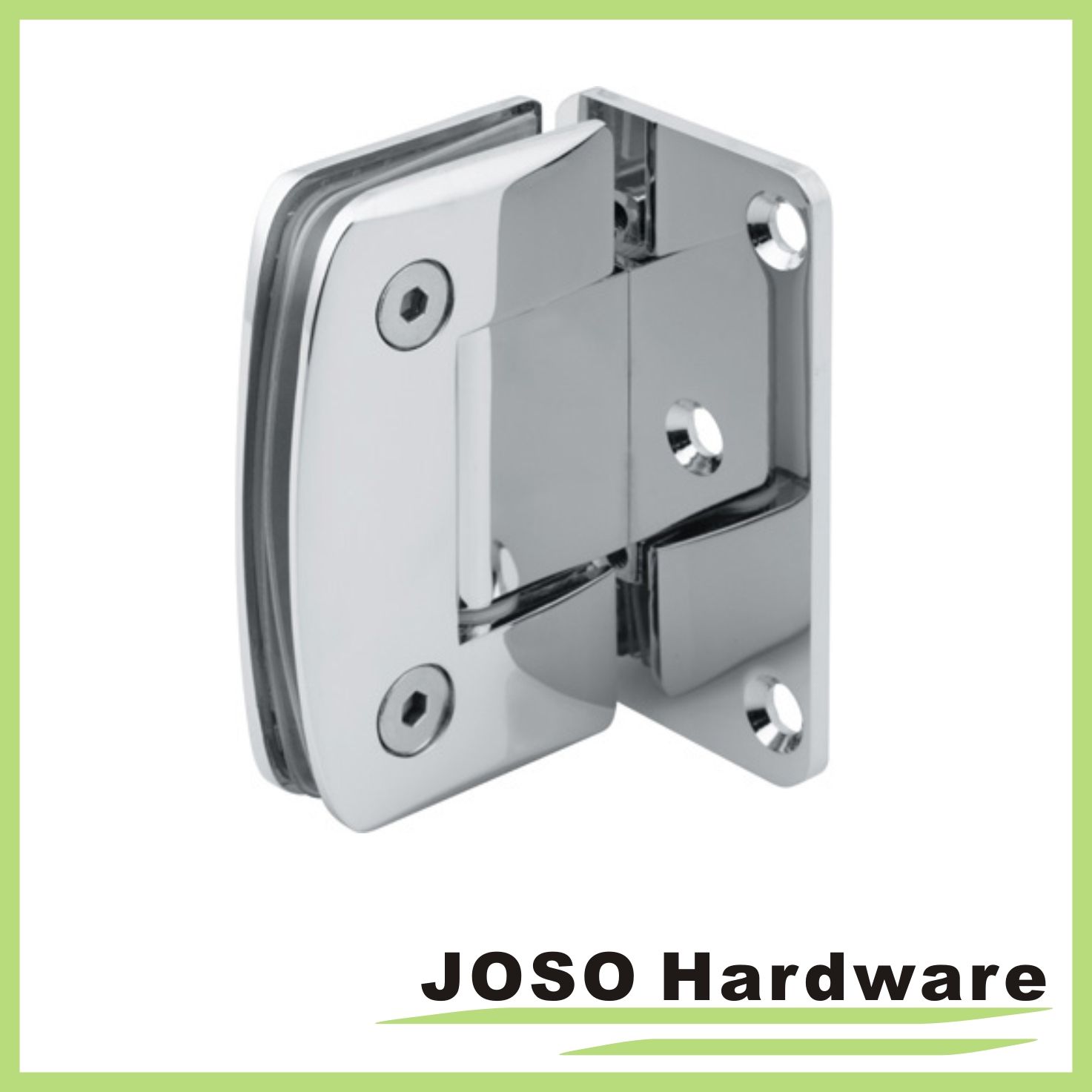 Brass Glass to Door 90 Degree Glass Door Hardware Hinge (BH6001)