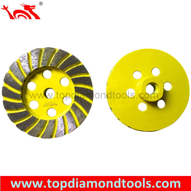 Diameter 100mm Double Turbo Cup Wheel