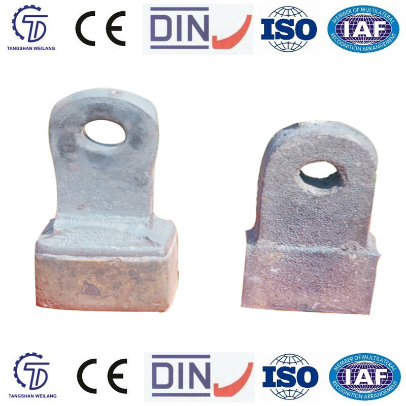 High Chromium Cast Iron Alloy Steel Composite Hammer Head