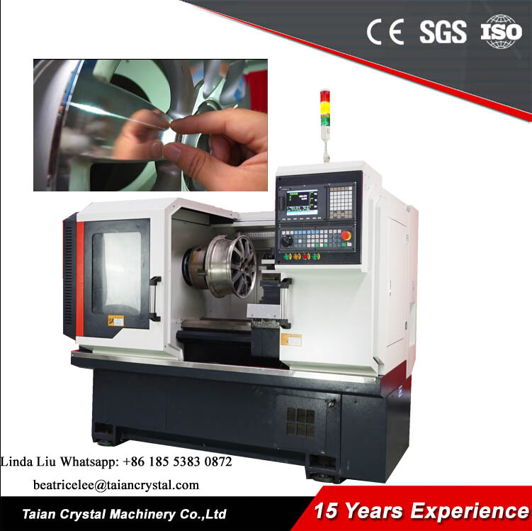 Alloy Wheel Repair Lathe Diamond Cut Wheel Machines