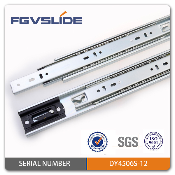 High Quality Self Locking Bedroom Cabinet Drawer Slide