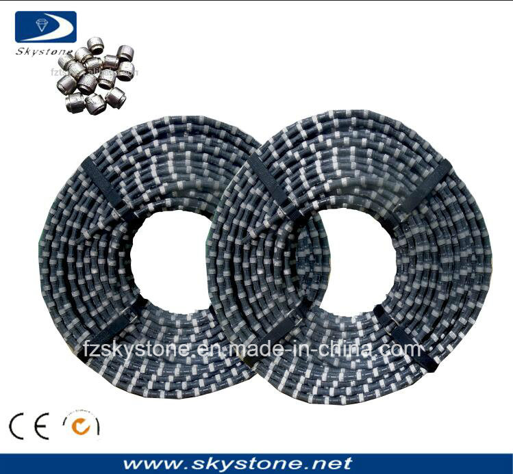 Long Lifetime Quarry Diamond Wire Tool for Granite, Marble