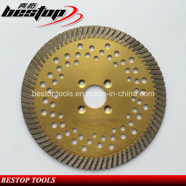 6 Inch Turbo Granite Saw Blade with Flang Hole