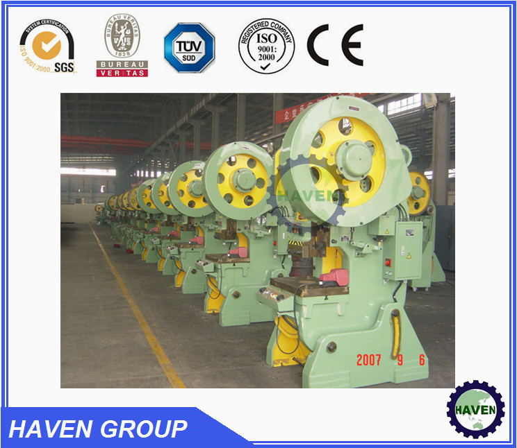 J23 series open back power press punching machine