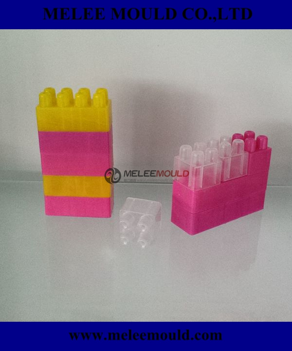 Plastic Injection Fancytoy Building Blocks Mould Export