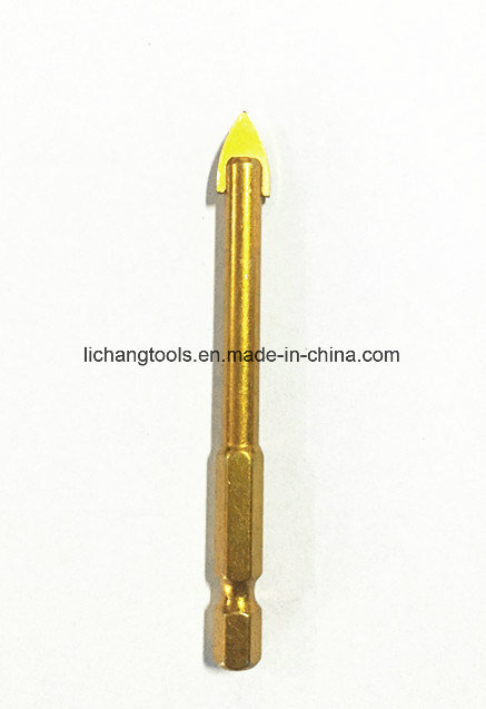 Tungsten Carbide Hex Shank Glass Drill Bit Hand Tools